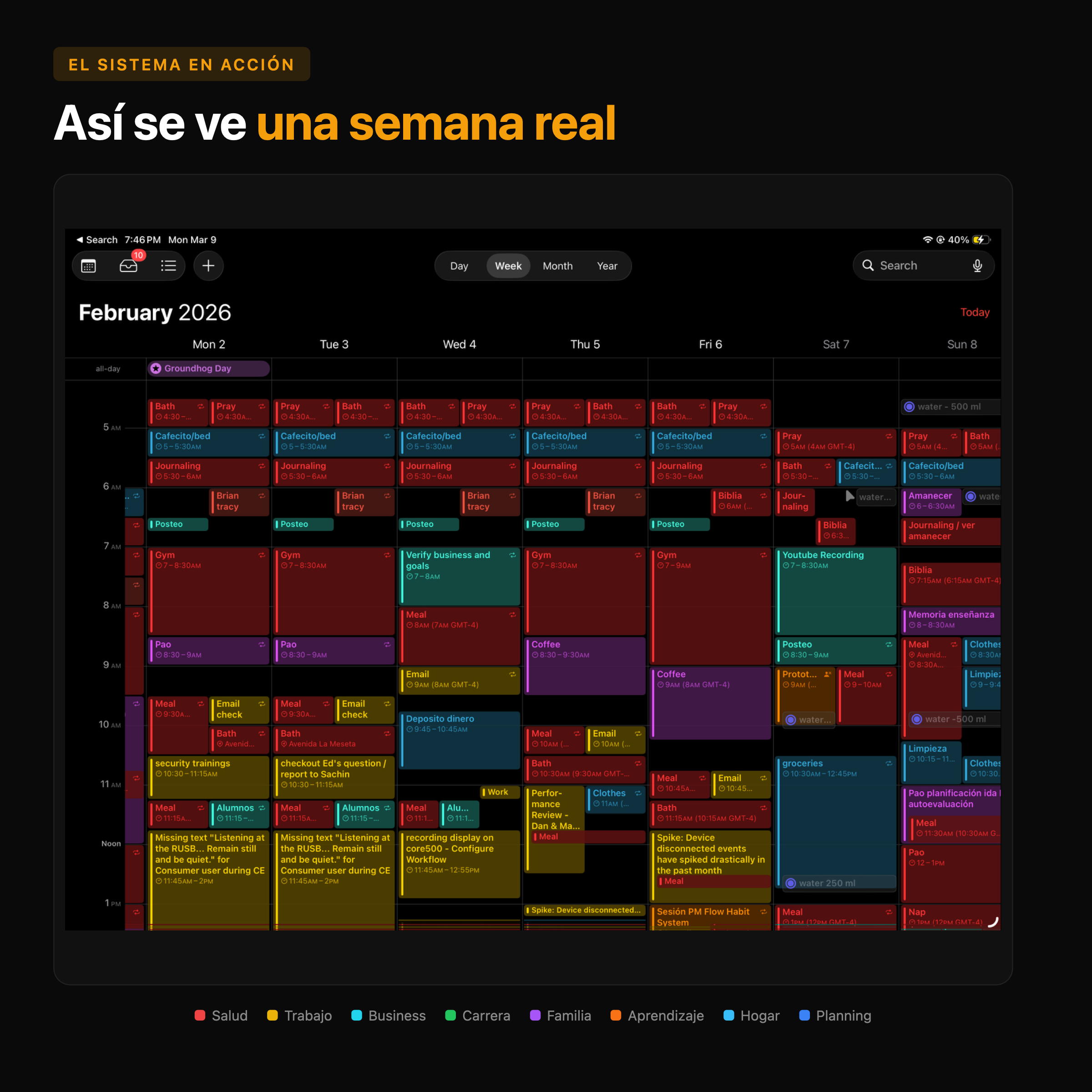 Semana real